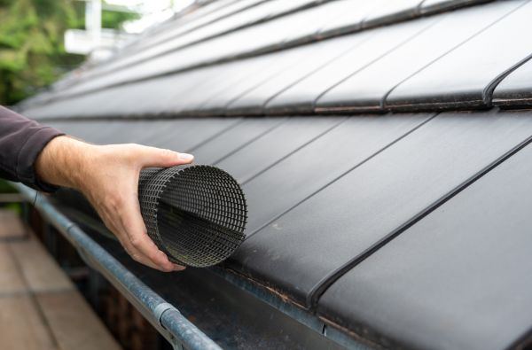Gutter Mesh Installation in Mentor